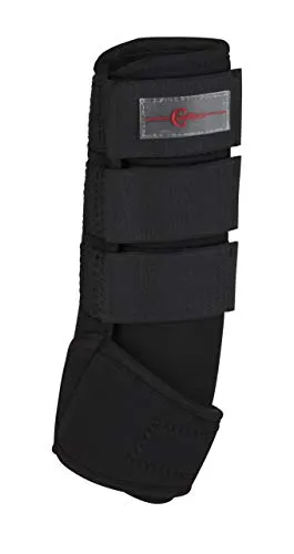 Fesselkopfgamasche Synthese-Kautschuk, 4er-Set - Reiten - Individuell anpassbarer Fesselschutz für Pferdebeine mit exakter Formgebung und sicheren Klettverschlüssen, ideal für alle Disziplinen.