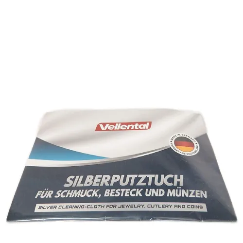Silberputztuch Reinigungs Tücher Pflegezubehör Silber Besteck Schmuck Münzen Pol