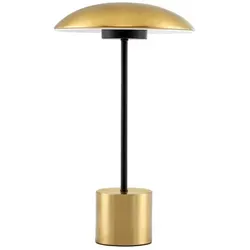 Nova Luce 9501229 Lash LED Tischleuchte Schwarz, Gold in gold von Nova Luce