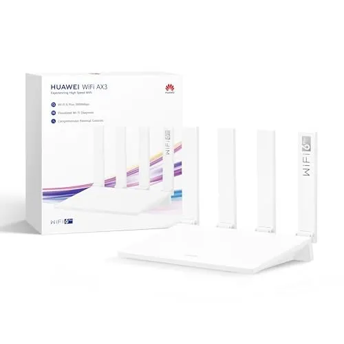 Huawei WS7100 V4 Router WiFi 6 AX3000 3000 Mbit Dual Band 160 MHz HarmonyOS Mesh