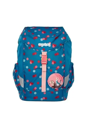Ergobag Kinderrucksack VoltiBär - Ideal für Kindergarten und Ausflüge - Kindertaschen Rucksack mit ergonomischer Rückenpolsterung, wasserabweisend und aus recyceltem Material, perfekt für kleine Abenteurer.