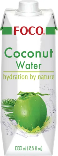 Kokosnusswasser natürlich Kokosnusssaft Getränk Inhalt 1000ml