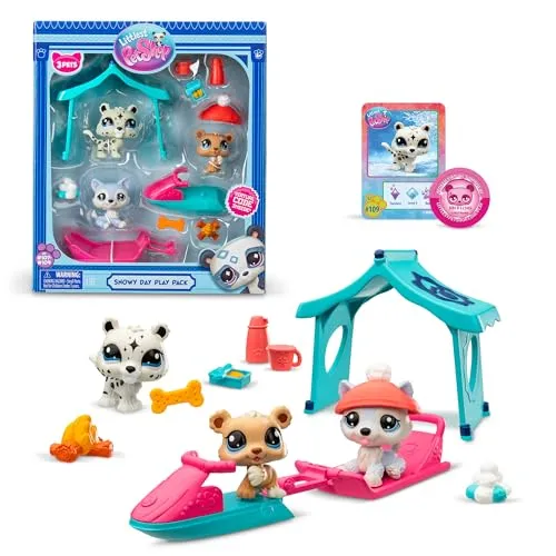 Littlest Pet Shop Snowy Day Play Pk