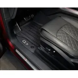 Audi Q7 Allwetterfußmatten 2x Gummimatten vorn von Audi