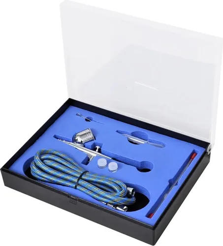 vidaXL Airbrush-Set mit 0,2/0,3/0,5 mm Düsen von vidaXL