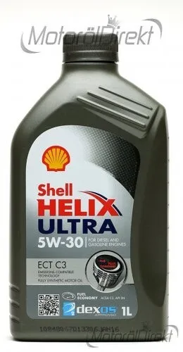 Shell Helix Ultra ECT C3 5W-30 Motoröl 1l Flasche