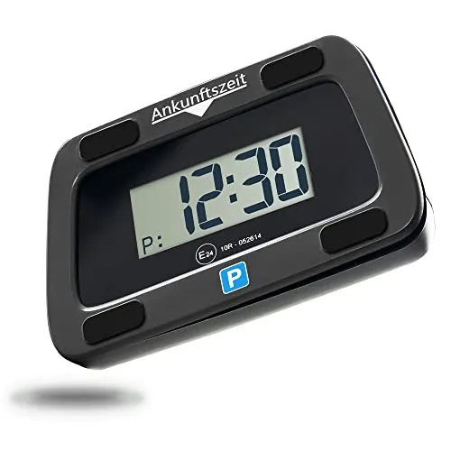 Parkwächter V0 Digitale Parkscheibe mit 2 Scheibenadapter