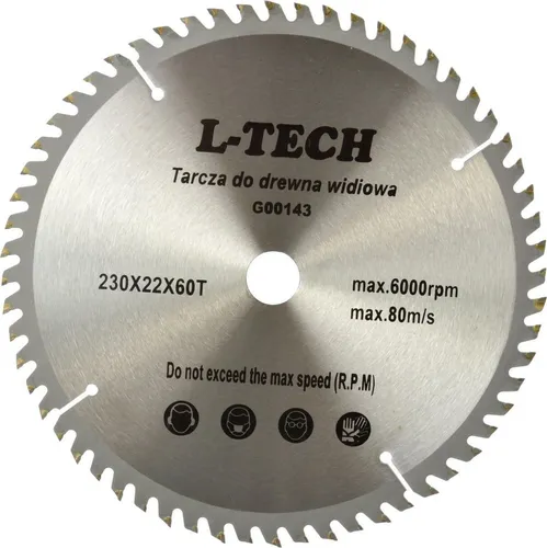 Holzsägeblatt 230x22x60T(40/50)