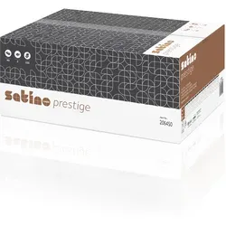 Satino Kosmetiktücher 2-lagig – 4.000 Stk. – Made in Germany - Hochwertige 2-lagige Kosmetiktücher in Großpackung mit 40 Boxen, supersoft und umweltfreundlich, ideal für Hygiene in Büro, Schule oder unterwegs.