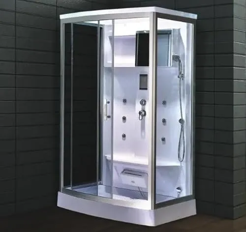 XL Luxus LED Dampfdusche 120x90 cm Dusche SET Duschtempel +OZON 2025 NEU