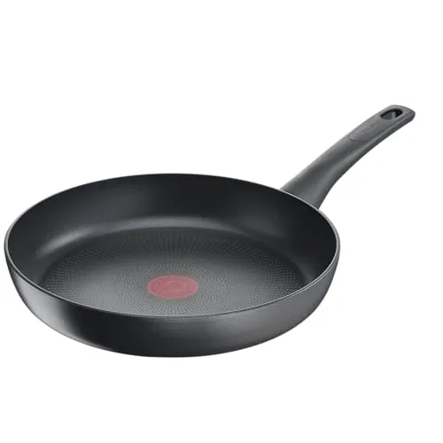 Ultimate(ON) Frypan 28 cm - Hochwertige Pfanne mit extrem langlebiger Titanbeschichtung für perfekten Bratgeschmack. Thermo-Signal-Technologie zeigt die optimale Temperatur an – ideal für vielseitige Rezepte!