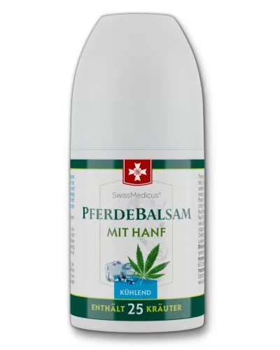 SwissMedicus Pferdebalsam mit Hanf Roll-On 90 ml