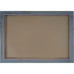 Bilderrahmen T248, Fotorahmen Holzrahmen Wand-Rahmen, 36x51cm Shabby-Look Landhaus ~ grau
