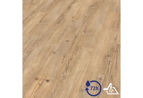 Vinylboden Morella Fichte vintage Landhausdiele 1292 x 193 x 7,5 mm - Designboden in Landhausdielen-Optik, robust und pflegeleicht für ein stilvolles Wohnambiente.