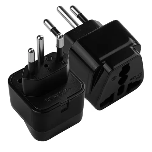 Schweizer Steckeradapter, GB auf schweizer Adapter, 2er-Packung