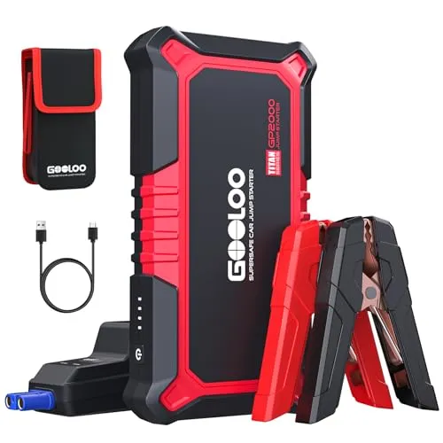 GOOLOO GP2000 Auto Starthilfe Powerbank