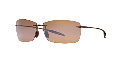 Maui Jim LIGHTHOUSE - Rootbeer (H423-26) Sportbrille - Sportbrille mit polarisierten Gläsern für optimalen UV-Schutz und klaren Blick, ideal für Outdoor-Aktivitäten.