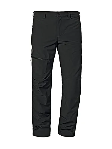 Schöffel Pants Koper1 Warm Men black (9990) 26 - Wanderhose für Herren mit 4-Wege-Stretch für optimale Bewegungsfreiheit und wärmender Innenseite, ideal für kühle Trekkingtouren.