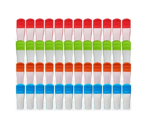 trendfinding Wäscheklammern Wäscheklammern mit Softgrip, Langlebigkeit durch neueste Klammertechnik