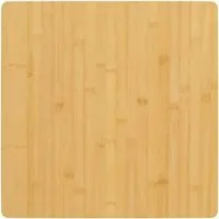 vidaXL Tischplatte 40x40x2,5 cm aus Bambus - Zubehör für Möbel: Langlebige und pflegeleichte Tischplatte aus Bambus, ideal für vielseitige Anwendungen und mit abgerundeten Kanten für mehr Sicherheit.