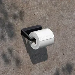 KEUCO AVENO Toilettenpapierhalter schwarz matt von KEUCO