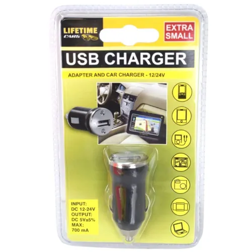 Mini USB Ladegerät für Zigarettenanzünder 12/24V Mini Adapter Ladeadapter Auto