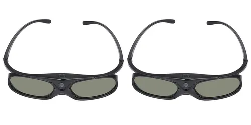 TPFNet Aktive Shutterbrille für DLP 3D Beamer - 2er Set - Wiederaufladbare 3D-Brillen im praktischen 2er Set, ideal für beeindruckende 3D-Erlebnisse mit DLP Beamern. Kompakt und benutzerfreundlich.