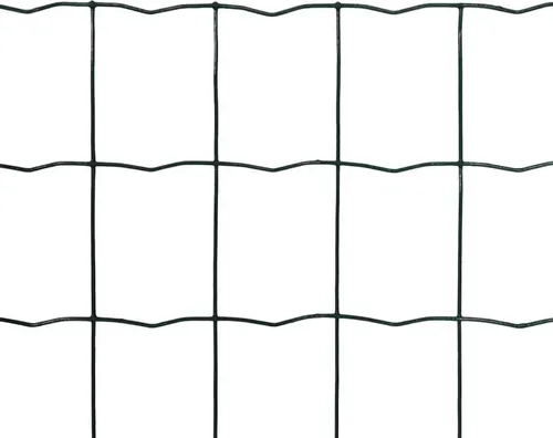 Gartenzaun Maschendraht Gitterzaun 10x1,5m - Dekorative Zäune aus robustem Stahl mit PVC-Beschichtung, ideal für langlebigen Schutz und Sichtschutz im Garten.