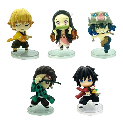 Gadget - 1 Articolo Casuale - Demon Slayer: Bandai - Chibi Masters 8Cm. (Assorti