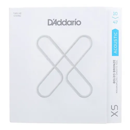 D'Addario XSABR1047-12 XS 10-47 12-String Saiten von D'Addario