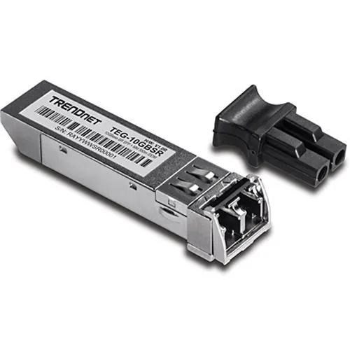 Trendnet Switch 10GBASE-LR SFP+ LC Module (TEG-10GBSR) - Netzwerkadapter für 10GBASE-LR, ideal für Hochgeschwindigkeitsnetzwerke mit einer Reichweite von bis zu 10 km.