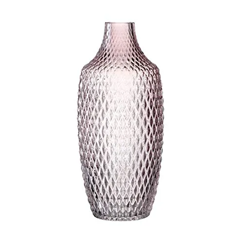 Leonardo Vase POESIA, Dekovase aus Glas in pink von LEONARDO