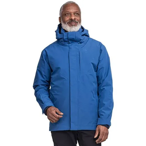SCHÖFFEL Hiking 3in1 Jacket Style Tamina MNS - Funktionsjacke für Herren, 3-in-1 Design mit hoher Wasserdichtigkeit (10.000 mm) und Atmungsaktivität, ideal für Wanderungen und wechselhaftes Wetter.