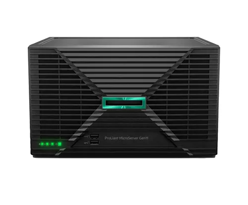 HPE ProLiant MicroServer Gen11 P68821-421 – Kompakter Server für kleine Unternehmen - HPE MicroServer Gen11 mit hoher Leistung und Effizienz, ideal für kleine Unternehmen und Remote-Standorte.