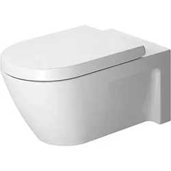 Duravit Starck 2 WC Tiefspüler mit verdeckter Befestigung von Duravit