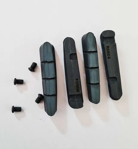 Shimano Bremsgummis R55C4 Dura-Ace, Ultegra, 105 für Carbonfelgen - 2 Paar one_size