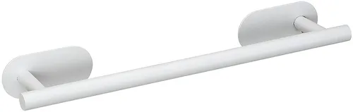 WENKO Handtuchstange Turbo-Loc® Uno Orea, 40 cm - Handtuchstangen: Hochwertige Edelstahl-Design für Ihr Badezimmer, kinderleichte Montage ohne Bohren dank Turbo-Loc® Klebesystem, belastbar bis 40 kg.