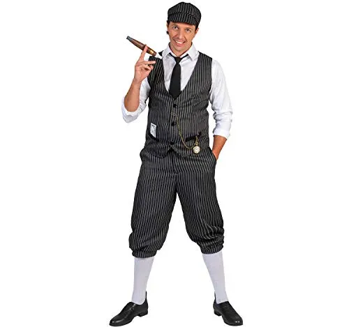 Herren Kostüm 20er Jahre Knickerbocker Geoffrey deluxe Fasching Karneval (52/54)