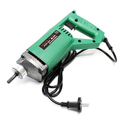Wiltec Elektro Einhand Betonrüttler 580W - Bohrmaschinen - 580W Motor für bis zu 5600 U/min, ideal für effektive Betonverdichtung mit einem Durchmesser von 35 mm und praktischem Tragegriff.