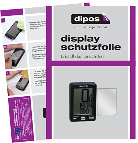 dipos I 3X Schutzfolie klar kompatibel mit Specialized Turbo S Speedzone Folie Displayschutzfolie