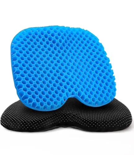 Cexovo Gelkissen Sitzkissen, orthopädisches Gelkissen für mehr Komfort