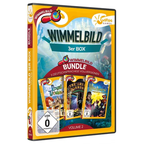 Wimmelbild 3er Box Volume 2 PC Münchhausen Royal Trouble Houdini NEU&OVP