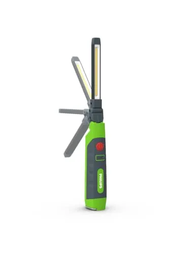 Philips Automotive X30SLIMX1 Xperion 3000 Slim LED Arbeitsleuchte - Taschenlampen, superschlankes Design mit 3 Lichtmodi (500, 200, 150 lm) und einer Akkulaufzeit von bis zu 3,5 Stunden für vielseitige Einsatzmöglichkeiten.
