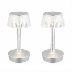 Tischlampe LED Touchdimmer 2er Set
