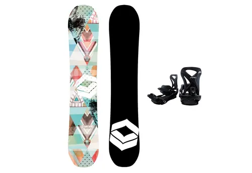 F2 Damen Snowboard Freedom HTSG 139cm + Sonic Bindung M