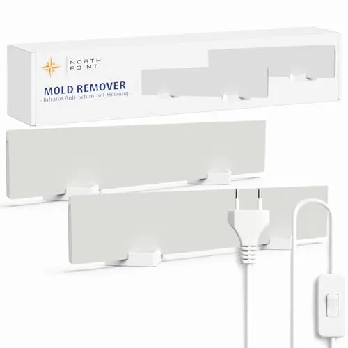 Northpoint Infrarot Anti-Schimmel-Heizung 2er-Set