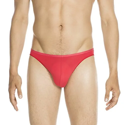 HOM Herren Micro Briefs Plumes - Ultralight Microfiber - Herrenunterhosen aus ultraleichtem Microfiber, bietet hohen Tragekomfort und ist ideal für den täglichen Bedarf. Erhältlich in verschiedenen Farben und Vorteilspackungen.