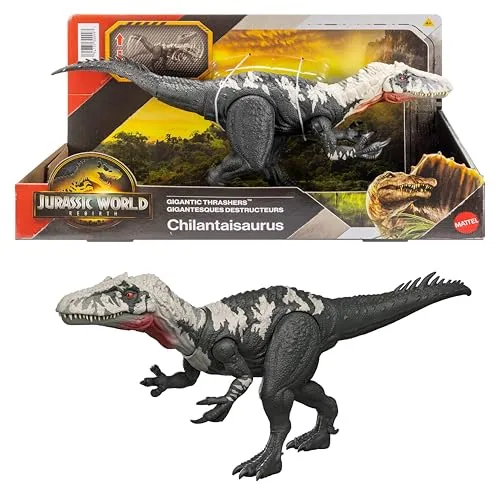Mattel Jurassic World Gigantic Thrashers Chilantaisaurus Figur