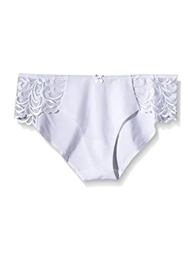 Triumph Modern Finesse Tai Slip für Damen, Gr. 46, Weiß - Eleganter Tai Slip aus Microtouch-Material mit zarter Spitze, perfekt für den täglichen Tragekomfort. Figurbetont und weich, ideal für moderne Frauen.