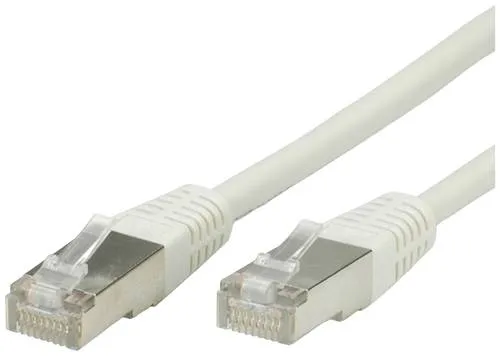 Value 21.99.0107 RJ45 Netzwerkkabel, Patchkabel CAT 5e F/UTP 7.00m Grau 1St.